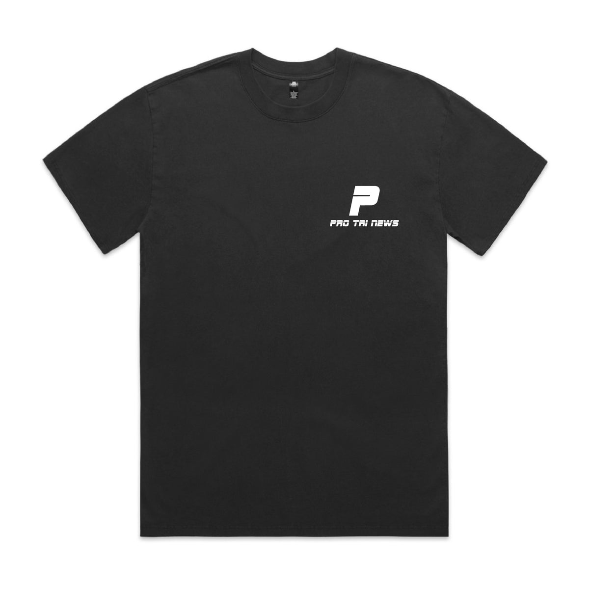 Pro Tri News Black Tee